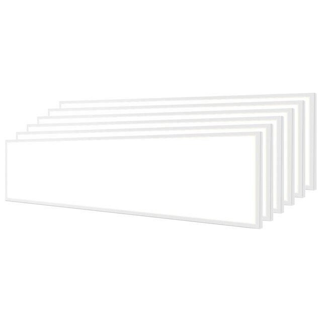 LED Paneel 30x120 6 Pack - Inbouw LED Downlight 40W Koud Wit Binnenverlichting
