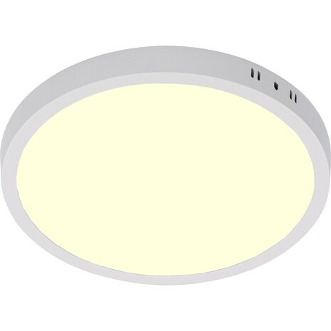LED Paneel Ø30 cm 24W Opbouw LED Downlight Warm Wit 2700K–3000K Mat Wit LED Paneel Ø30 cm 24W Opbouw LED Downlight Warm Wit 2700K–3000K Mat Wit