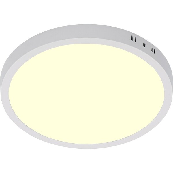HLW LED LED Paneel Ø30 cm 24W Opbouw LED Downlight Warm Wit 2700K–3000K Mat Wit HLW LED LED Paneel Ø30 cm 24W Opbouw LED Downlight Warm Wit 2700K–3000K Mat Wit