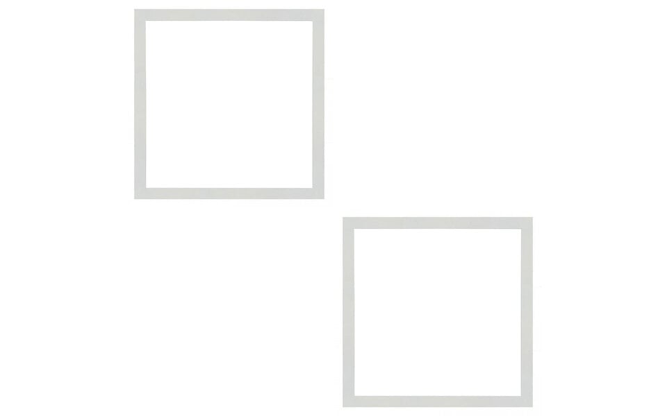 HLW LED LED Paneel Slim 2 Pack 30x30 Inbouw LED Downlight 24W Koud Wit 6000K