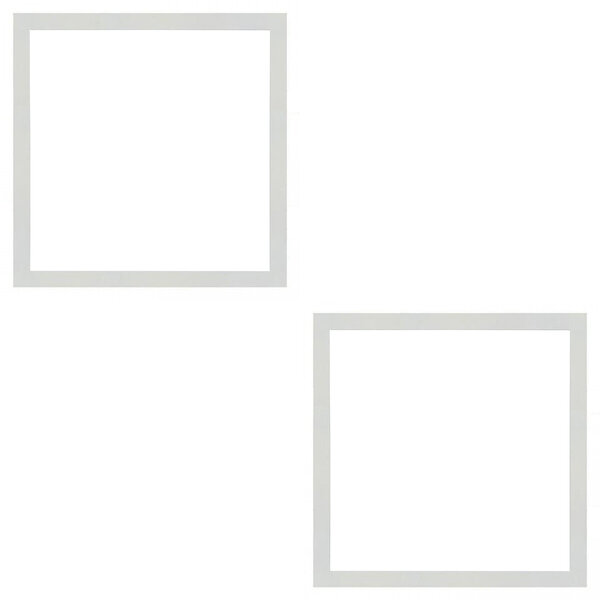 HLW LED LED Paneel Slim 2 Pack 30x30 Inbouw LED Downlight 24W Koud Wit 6000K HLW LED LED Paneel Slim 2 Pack 30x30 Inbouw LED Downlight 24W Koud Wit 6000K