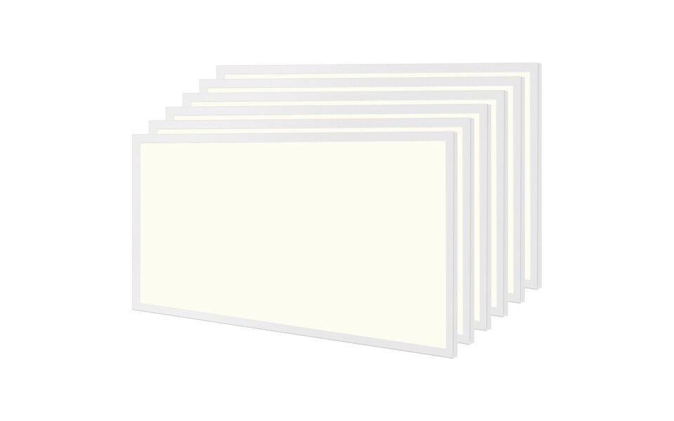 Velvalux LED Panel 30x60 6 Pack - Recessed LED Downlight 24W Neutral White, Adjustable Beam Angle Velvalux LED Panel 30x60 6 Pack - Recessed LED Downlight 24W Neutral White, Adjustable Beam Angle