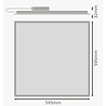 LEDVANCE LEDVANCE LED Panel 60x60 - 36W LED Lamp with Natural White Light and UGR<22