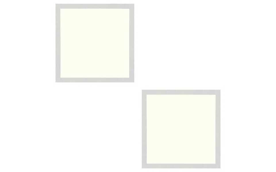 HLW LED LED Paneel Slim 2 Pack 30x30 - 24W Inbouw LED Downlight Natuurlijk Wit 4200K