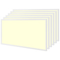 LED Paneel 30x60 6 Pack - Inbouw LED Downlight, Warm Wit 2700K–3000K, 24W LED, Beam Angle Verstelbaar