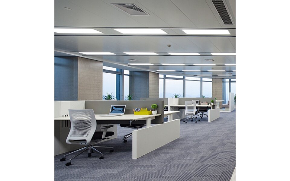 Velvalux LED Panel 30x60 6 Pack - Recessed LED Downlight 24W Cool White 6000K, Adjustable Beam Angle