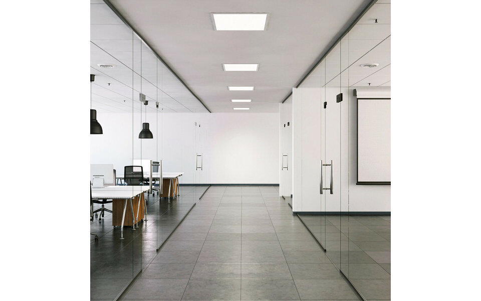 HLW LED LED Panel 62x62 - 40W LED with Warm White 2700K–3000K and Philips Driver