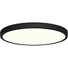 Opbouw LED Downlight 24W - Rond LED Paneel Ø30cm Mat Zwart Binnenverlichting