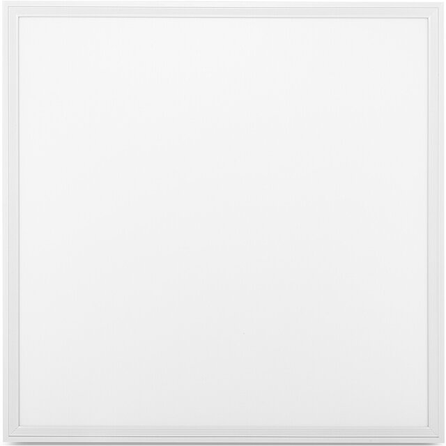 vierkant wit LED paneel 60x60 cm 40W inbouw met koud wit licht 6000K en 4000 lumen