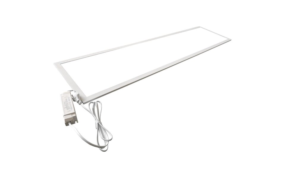 HLW LED Recessed LED Panel 30x120 - 40W LED Lamp, Adjustable Beam Angle, Cool White 6000K