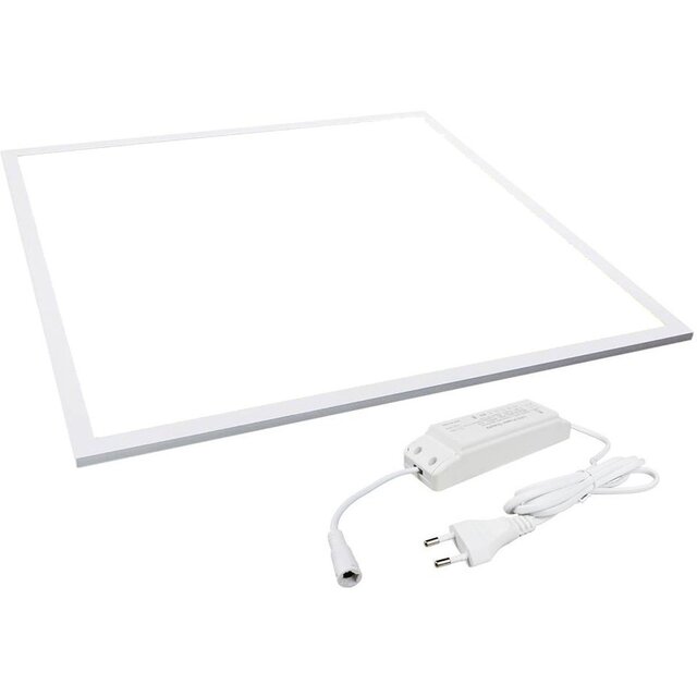 Dimbaar LED paneel 60x60 cm 40W inbouwverlichting koud wit 6000K 4600 lumen vierkant