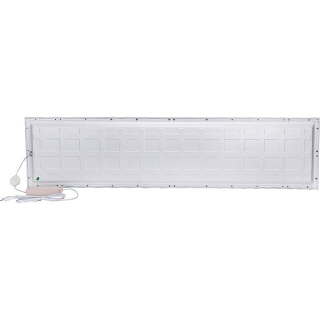 Rechthoekig wit LED paneel 30x120 cm met 32W vermogen en instelbare kleurtemperatuur voor inbouw verlichting