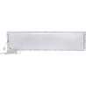Langwerpig wit LED paneel 30x120 cm met inbouwframe, 32W vermogen en instelbare kleurtemperatuur CCT