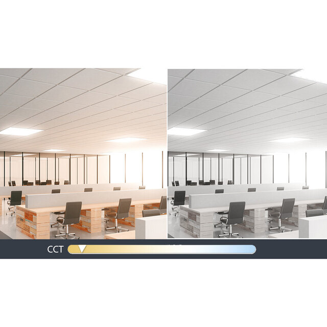 HLW LED LED Panel 60x60 - Dimmable, Smart 32W LED Lamp & Recessed LED Downlight HLW LED LED Panel 60x60 - Dimmable, Smart 32W LED Lamp & Recessed LED Downlight