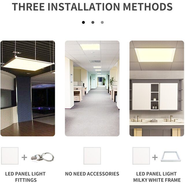 HLW LED LED Paneel 60x60 Inbouw LED Downlight 40W Neutraal Wit Natuurlijk Wit HLW LED LED Paneel 60x60 Inbouw LED Downlight 40W Neutraal Wit Natuurlijk Wit