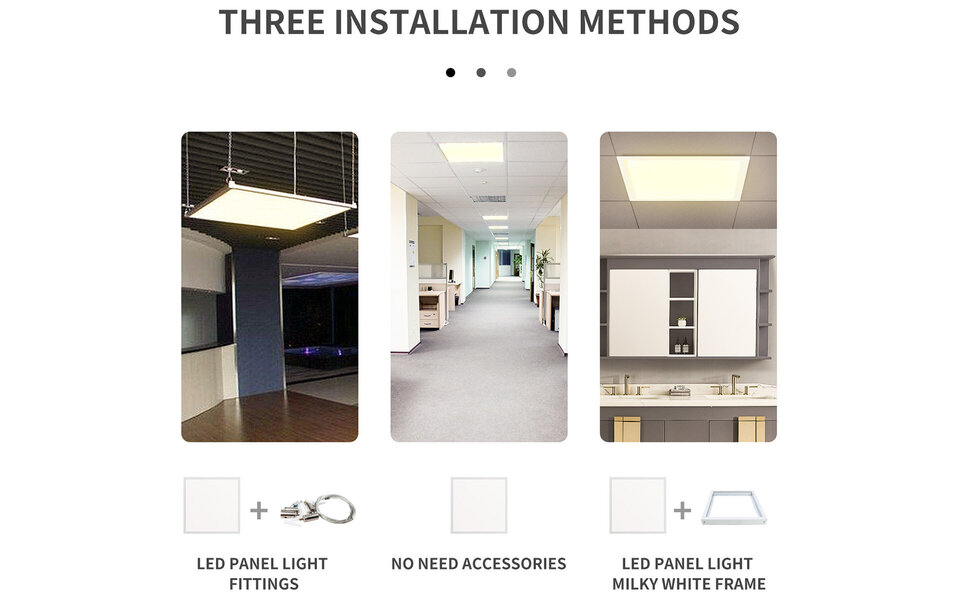 HLW LED LED Paneel 60x60 Inbouw LED Downlight 40W Neutraal Wit Natuurlijk Wit HLW LED LED Paneel 60x60 Inbouw LED Downlight 40W Neutraal Wit Natuurlijk Wit