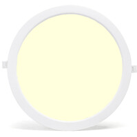 Inbouw LED Downlight 24W - Warm Wit 2700K–3000K - Rond Ø30 cm Inbouw LED Downlight 24W - Warm Wit 2700K–3000K - Rond Ø30 cm