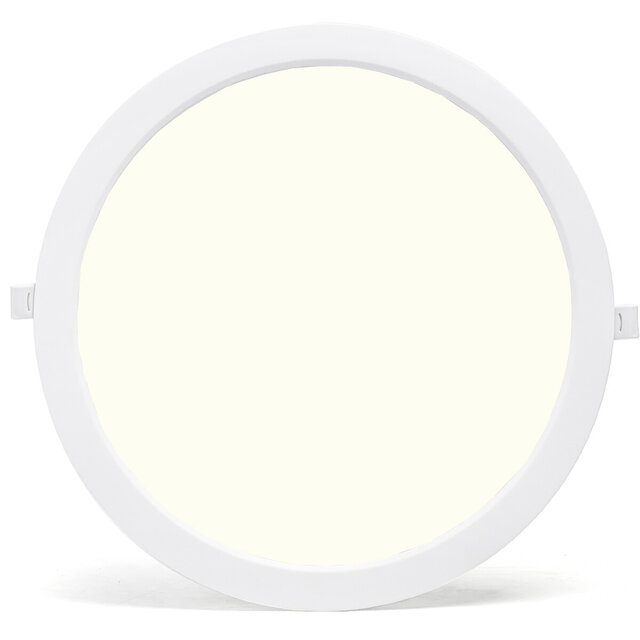 LED Downlight Inbouw 24W - Natuurlijk Wit Ø30 - Flikkervrij Binnenverlichting