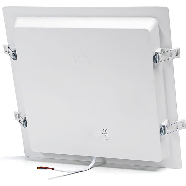 vierkant LED paneel 30x30 cm inbouw downlight warm wit 3000K 24W 2500 lumen vierkant LED paneel 30x30 cm inbouw downlight warm wit 3000K 24W 2500 lumen