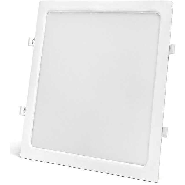 HLW LED Inbouw LED Downlight & LED Paneel 30x30 - Warm Wit 2700K–3000K, 24W, Flikkervrij