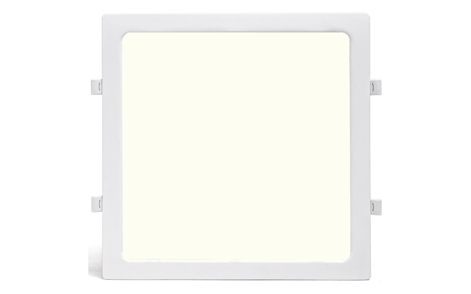 HLW LED Recessed LED Downlight 24W LED Panel 30x30 Square Neutral White Flicker-free