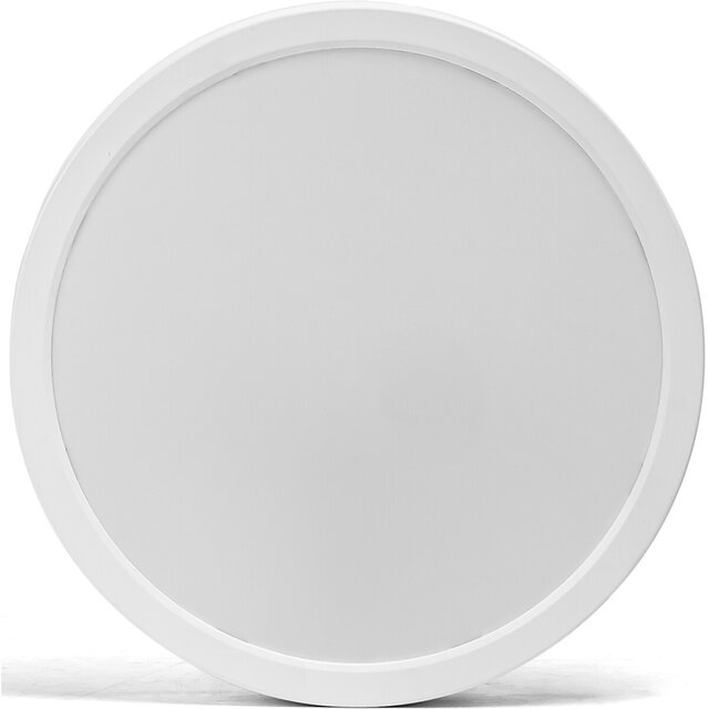HLW LED LED Panel Surface-Mounted Downlight Round 24W Warm White 2700K–3000K Ø30cm