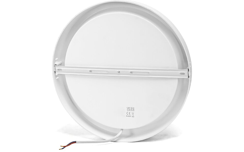 HLW LED 24W LED Panel Downlight Surface Mounted - Round Ø30cm, Natural White 4000K, Flicker-free