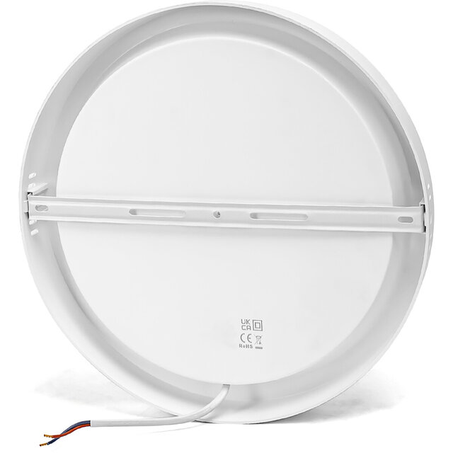 Ronde opbouw LED downlight 24W met 6500K koud wit licht en 2700 lumen binnenverlichting