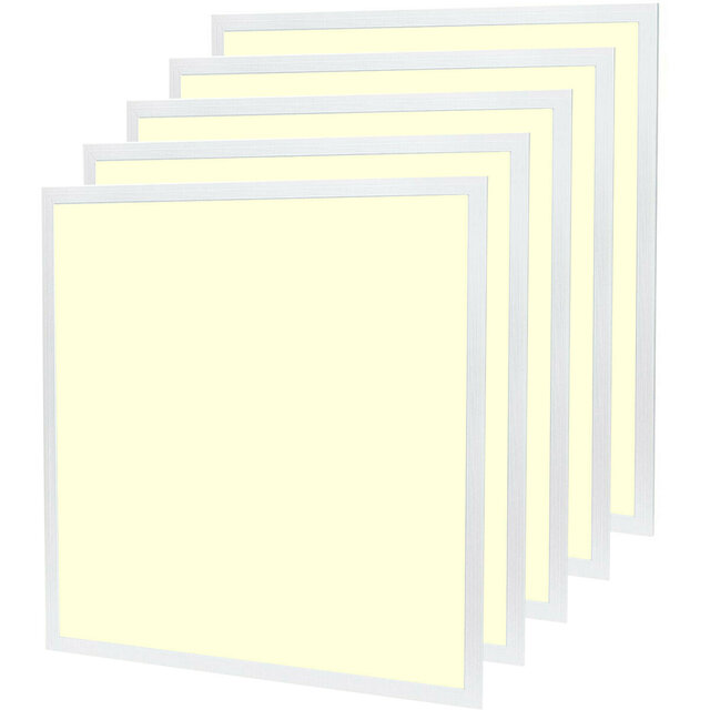 LED Paneel 60x60 32W Dimbaar Smart Warm Wit 3000K - 5 Pack Binnenverlichting