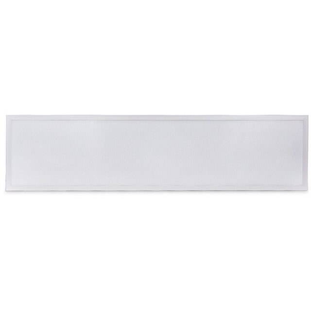 rechthoekig wit LED paneel 30x120 cm inbouw downlight 50W koud wit licht 6500K 5600 lumen