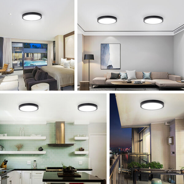 Velvalux Velvalux LED Paneel 24W - Opbouw LED Downlight Rond Ø30cm - Flikkervrij Velvalux Velvalux LED Paneel 24W - Opbouw LED Downlight Rond Ø30cm - Flikkervrij