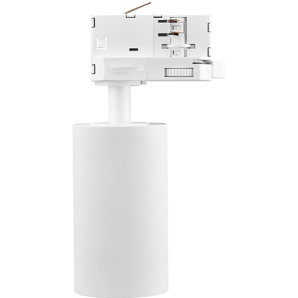 HLW LED LED Railverlichting Spot met GU10 Fitting - Mat Wit Aluminium, 3 Fase HLW LED LED Railverlichting Spot met GU10 Fitting - Mat Wit Aluminium, 3 Fase