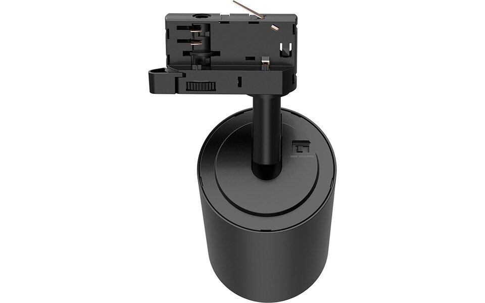 HLW LED Brinton Sonly 30W LED Track Light - 3-Phase LED Spot with CCT Switch Black HLW LED Brinton Sonly 30W LED Track Light - 3-Phase LED Spot with CCT Switch Black