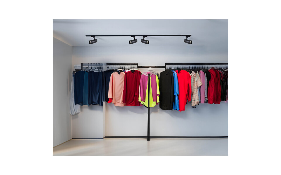 HLW LED Kozolux Brem LED Rail Spotlight 20W - 1700lm LED Spotlight with 3in1 CCT, Black