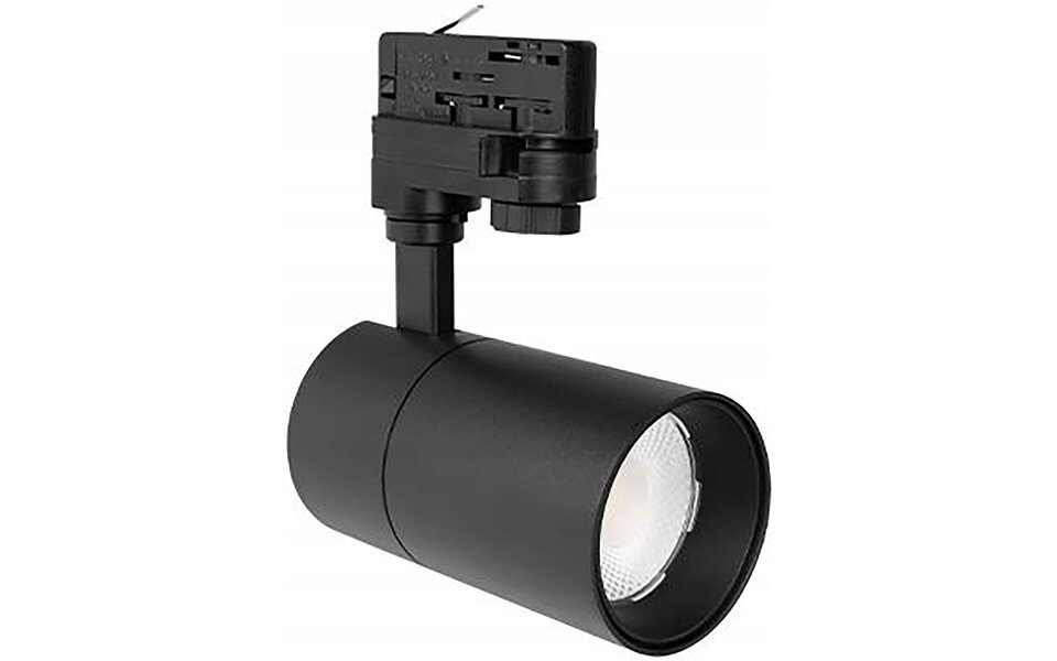HLW LED LED Rail Spot 20W - Adjustable LED Spot 1600lm 36° Matte Black 3-Phase