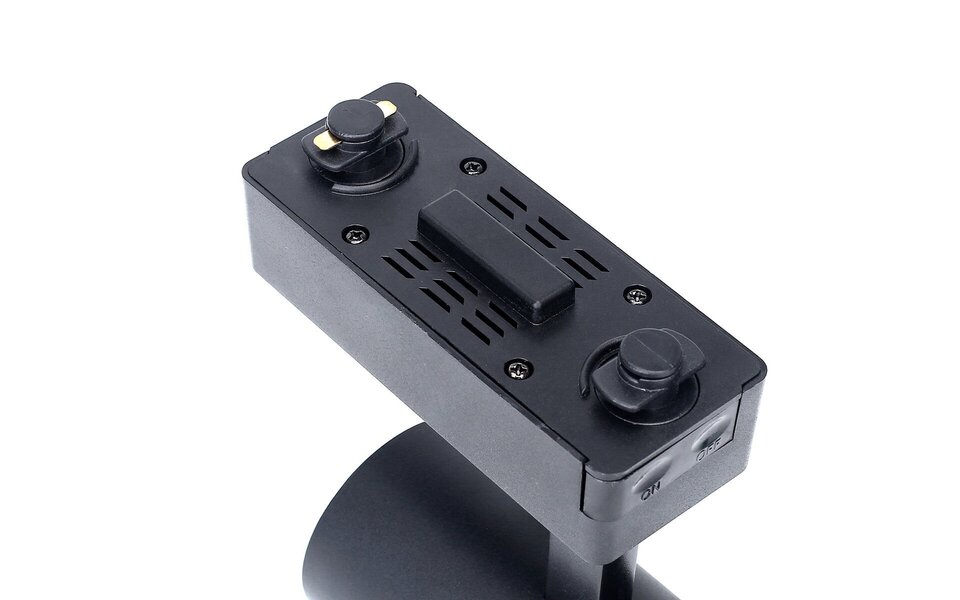 HLW LED LED Track Lighting 10W LED Spot in Neutral White - Black Round LED Lamp