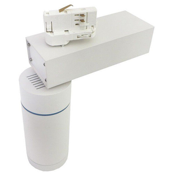 HLW LED LED Railverlichting 30W LED Spot Neutraal Wit 4000K - Mat Wit Aluminium HLW LED LED Railverlichting 30W LED Spot Neutraal Wit 4000K - Mat Wit Aluminium