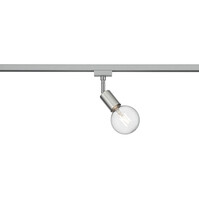 LED Track Lighting Track Spot with E27 fitting - Matte Nickel