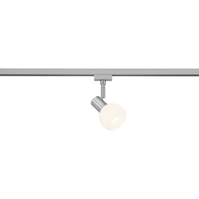 LED Railverlichting Spot E14 - Mat Nikkel, Verstelbaar