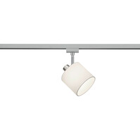 LED Track Lighting E14 Spot - Matte White, Adjustable, 2-Phase