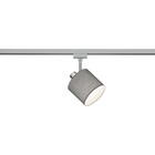 HLW LED Trion Dual Torry LED Track Lighting - Matte Gray LED Spot with E14 Fitting