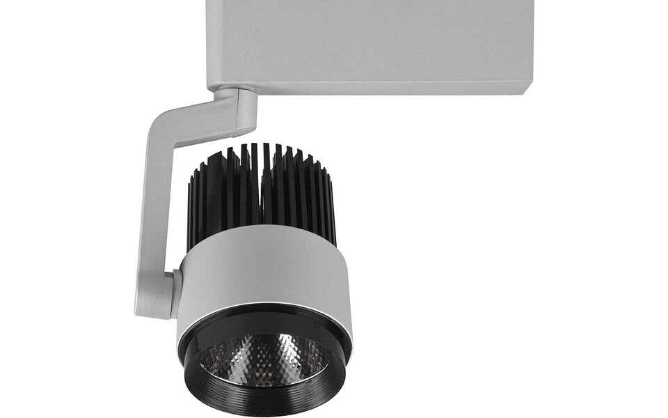 HLW LED LED Spot 15W Dimmable - Track Lighting Matte Titanium with Adjustable Color
