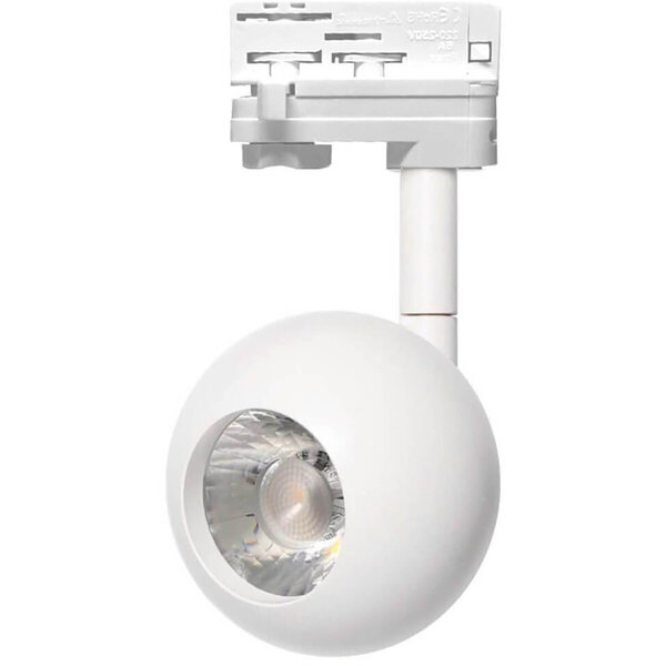 HLW LED LED Railverlichting 10W LED Spot Neutraal Wit 4000K - Mat Wit Aluminium HLW LED LED Railverlichting 10W LED Spot Neutraal Wit 4000K - Mat Wit Aluminium