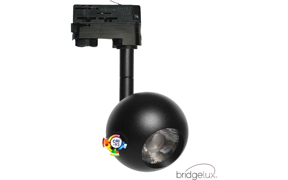 HLW LED LED Railverlichting 10W Spot in Neutraal Wit - Mat Zwart Aluminium HLW LED LED Railverlichting 10W Spot in Neutraal Wit - Mat Zwart Aluminium