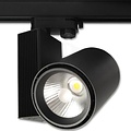 LED Track Lighting 30W LED Spot Warm White 2700K–3000K - Prixa Oron Matte Black