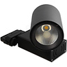 LED spot 30W warm wit 3000K met 2700 lumen voor railverlichting in moderne vorm