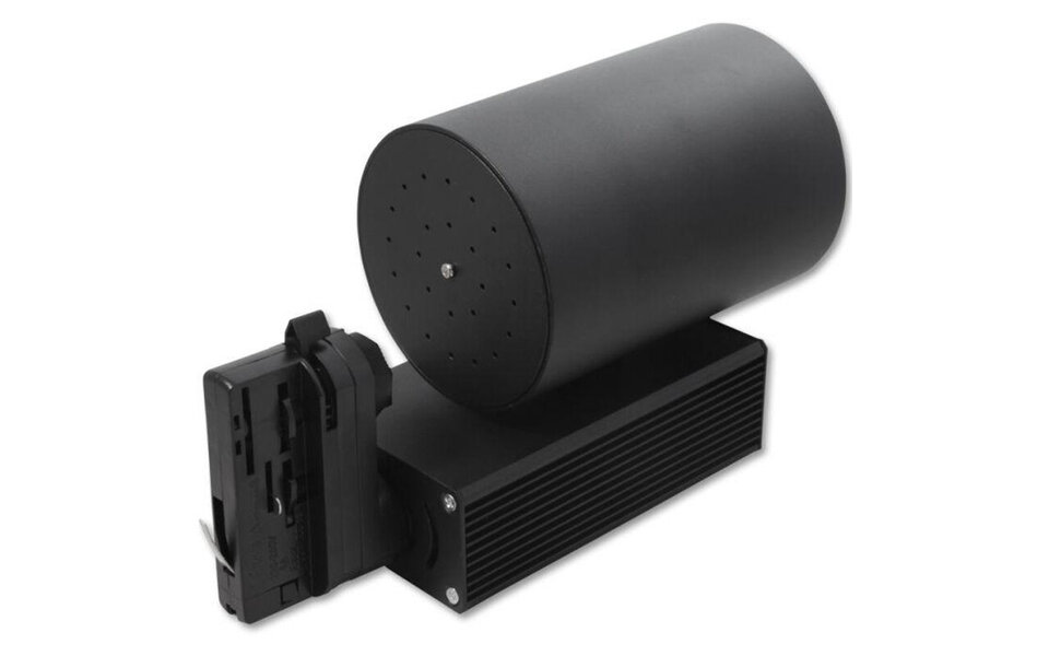 HLW LED LED Railverlichting 30W LED Spot Warm Wit 2700K–3000K - Prixa Oron Mat Zwart