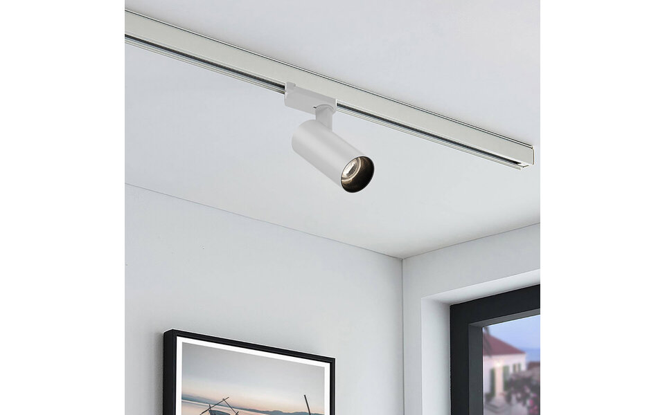 HLW LED LED Railspot Brinton Sonly 30W - Warm Wit 3000K LED Spot voor 3-Fase Rails HLW LED LED Railspot Brinton Sonly 30W - Warm Wit 3000K LED Spot voor 3-Fase Rails