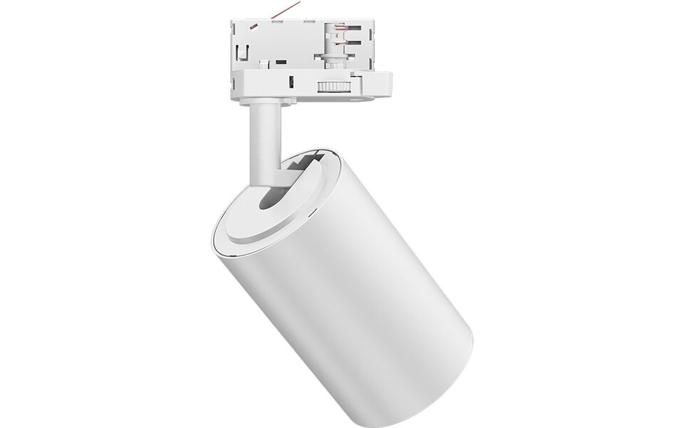 HLW LED Brinton Sonly 30W LED Track Light - Cool White 6000K, 2960lm, 3-Phase LED Spot HLW LED Brinton Sonly 30W LED Track Light - Cool White 6000K, 2960lm, 3-Phase LED Spot