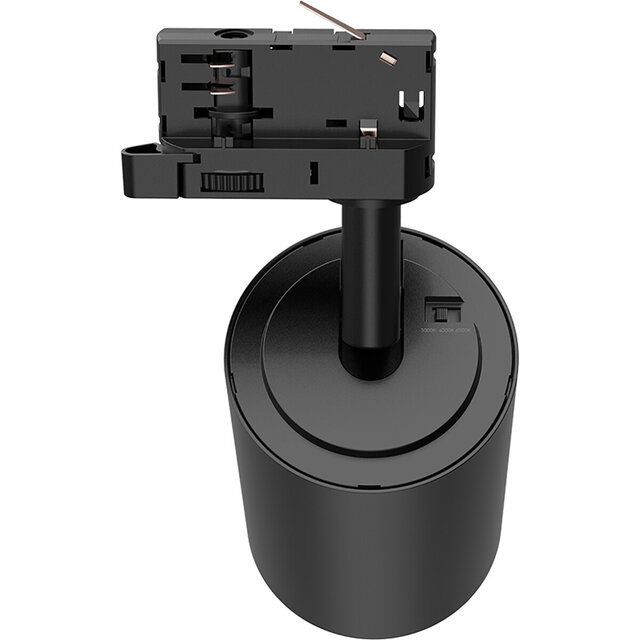 HLW LED Powerful LED Track Light Brinton Sonly 30W - Cool White 6000K, Black, 3-Phase